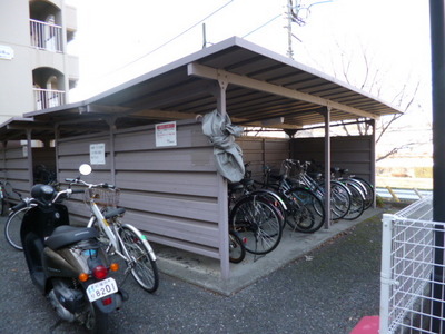 Other common areas. ☆ Bicycle-parking space ☆