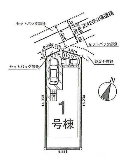 Compartment figure. 20,130,000 yen, 4LDK, Land area 98.1 sq m , Building area 89.9 sq m