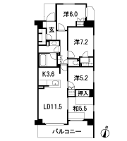 Floor: 4LDK + walk-in closet + shoes closet, occupied area: 89.56 sq m