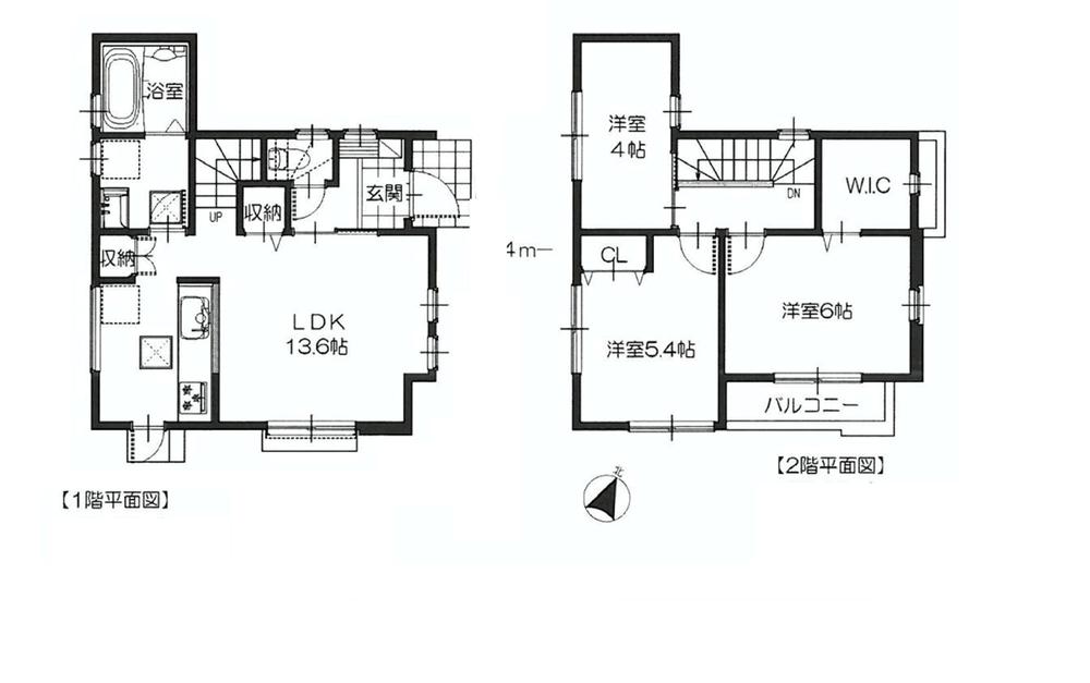 Floor plan. Price 26,800,000 yen, 3LDK, Land area 71.04 sq m , Building area 71.63 sq m
