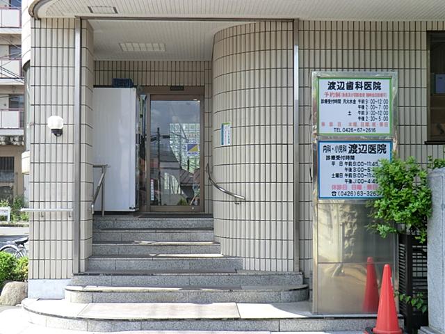 Hospital. 610m until Watanabe clinic