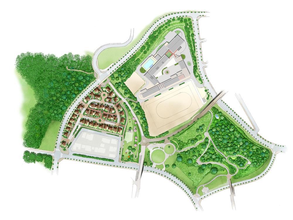 Other. Yarimizu park, Itami tree park, Leafy location surrounded by Du parkland Yarimizu hangi. Yarimizu also adjacent to the junior high school, It exudes the atmosphere of the educational area.