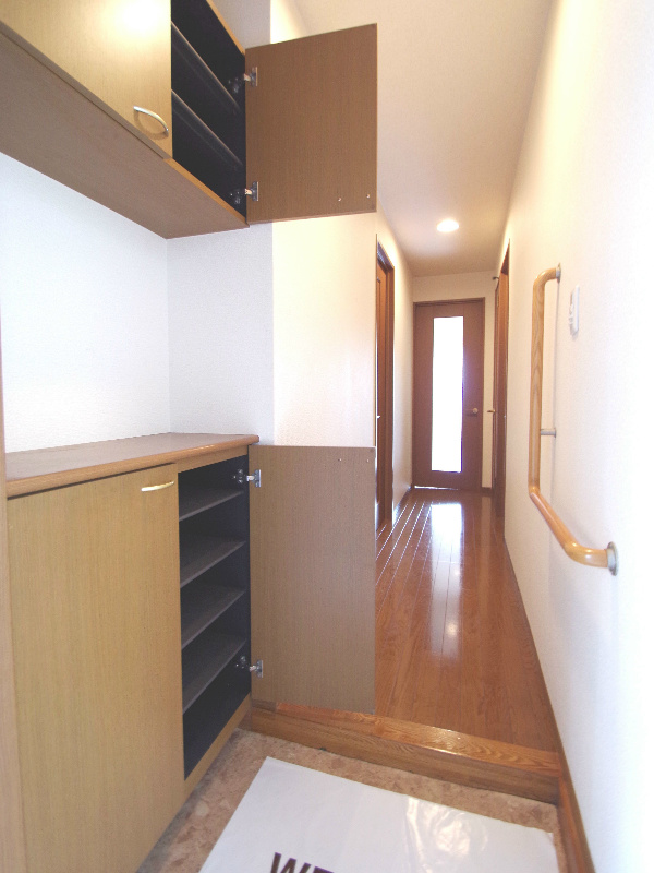 Entrance. Bright entrance