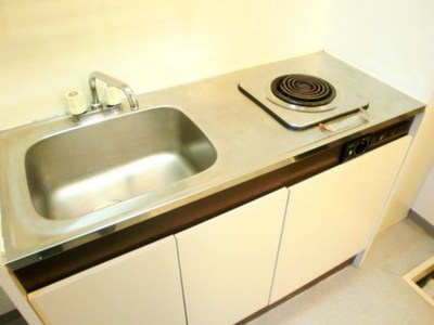 Kitchen. It is a mini kitchen of spread ☆