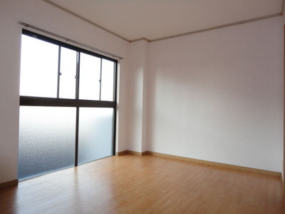 Living and room. Bright colors of flooring