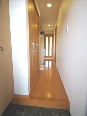 Entrance. Storage is safe even people often luggage in that other than the shoebox