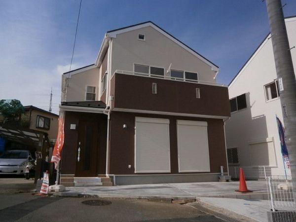 Local appearance photo. 1 Building Newly built single-family Hachioji Yokogawa-cho