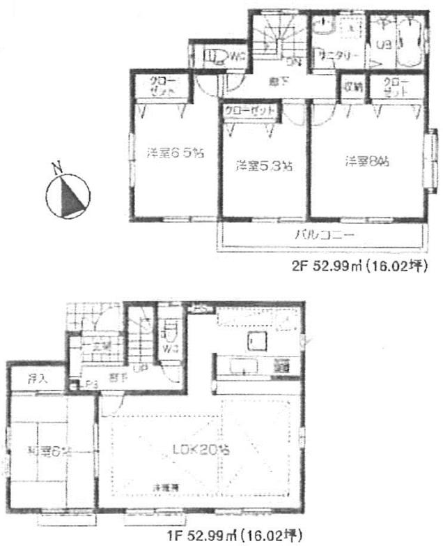 Floor plan. (11 Building), Price 39,800,000 yen, 4LDK, Land area 170.2 sq m , Building area 105.98 sq m