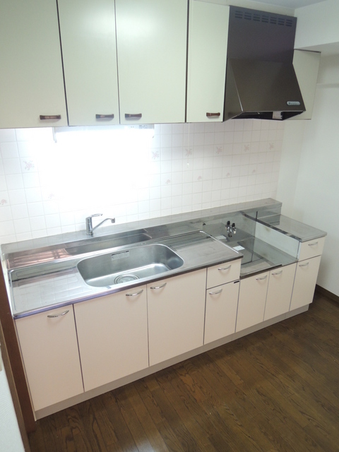 Kitchen. You can set up your favorite gas stove