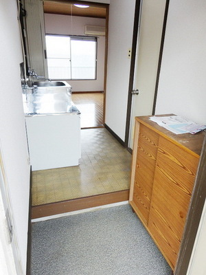 Entrance. Also equipped with cupboard