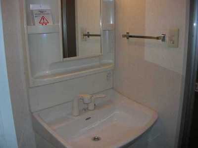 Washroom. Wash basin