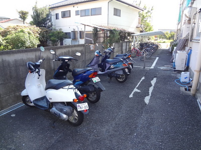 Other common areas. Bicycle-parking space