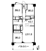 Floor: 3LDK, occupied area: 70 sq m, Price: 31,600,000 yen, now on sale