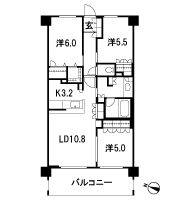 Floor: 3LDK + Wic, the occupied area: 70.56 sq m, Price: 31,200,000 yen, now on sale