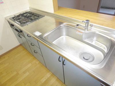 Kitchen. It will thrilled with a large kitchen