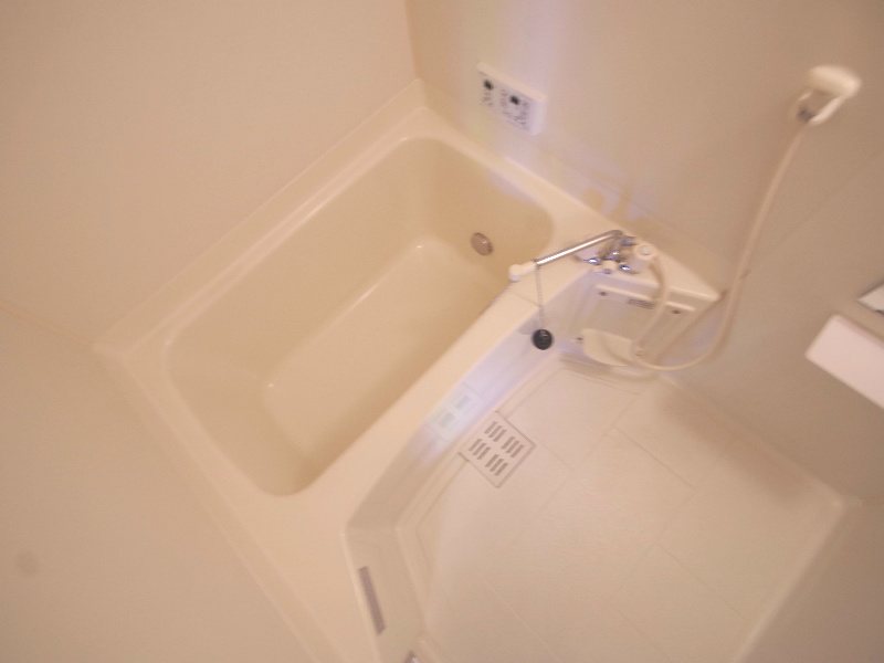 Bath. Bathroom of reheating hot water supply!