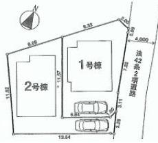 Compartment figure. 34,800,000 yen, 4LDK, Land area 113 sq m , Building area 89.1 sq m