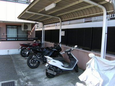 Other common areas. Bike shelter