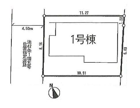 Compartment figure. 21.3 million yen, 3LDK, Land area 90.39 sq m , Building area 91.9 sq m