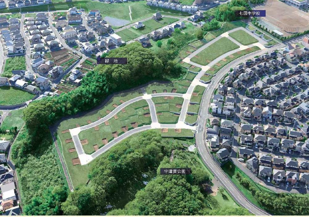 aerial photograph. Local photo viewed from above