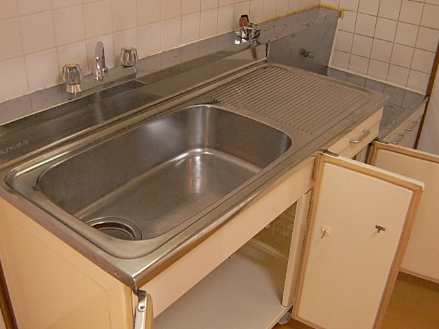 Kitchen. Two-burner stove installation Allowed ・ City gas