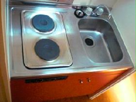 Kitchen. Electric stove 2-neck