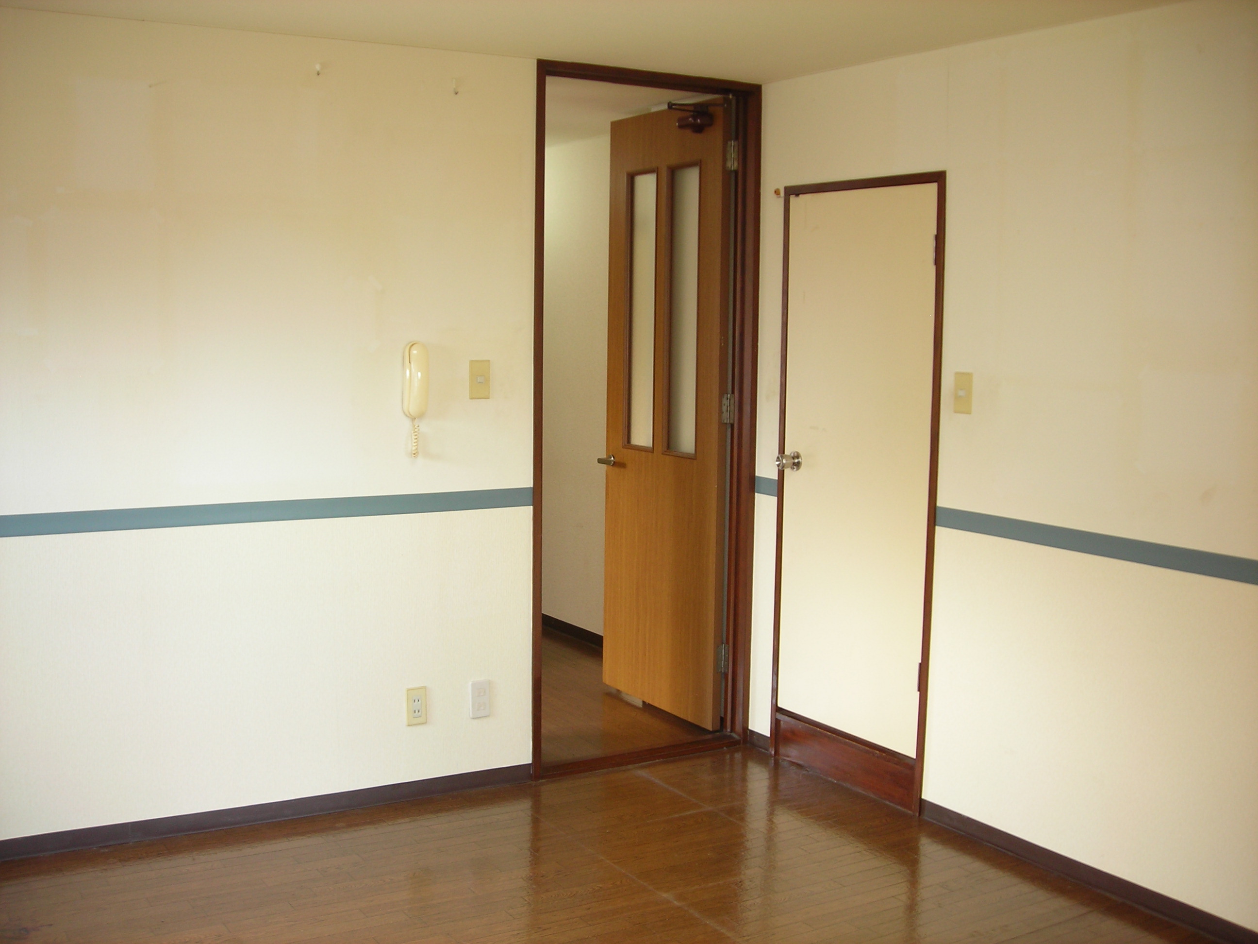 Living and room. From living