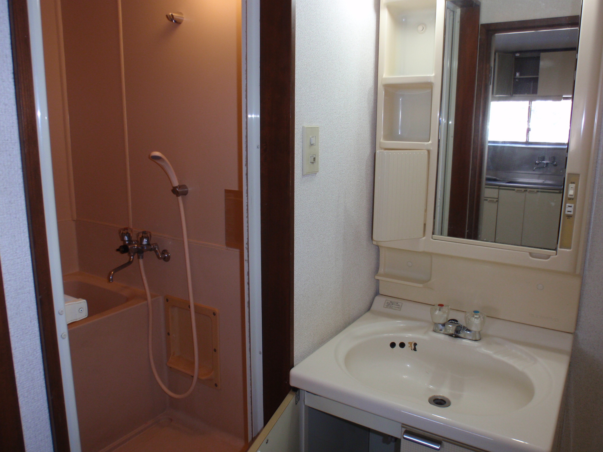 Washroom. Bathroom vanity