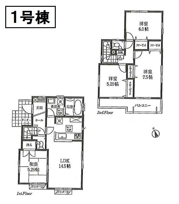 Floor plan. 26,600,000 yen, 4LDK, Land area 100 sq m , Building area 91.18 sq m