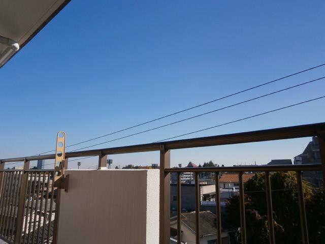 Balcony. View from the 6-story 5 floor