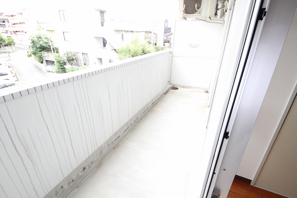 Other room space. Spacious balcony