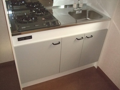 Kitchen. Strong gas stove of firepower!