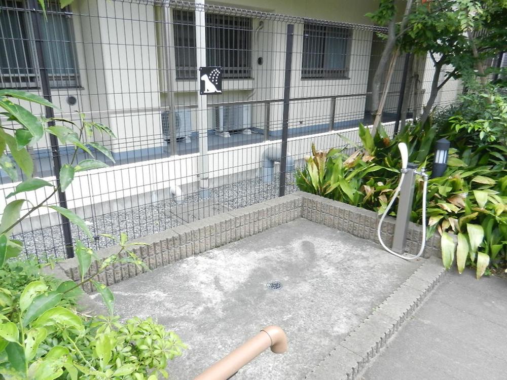 Other common areas. Pet-only washing place