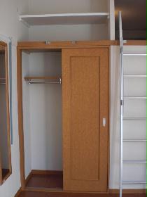 Living and room. closet