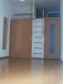 Living and room. 1F flooring 2F carpet