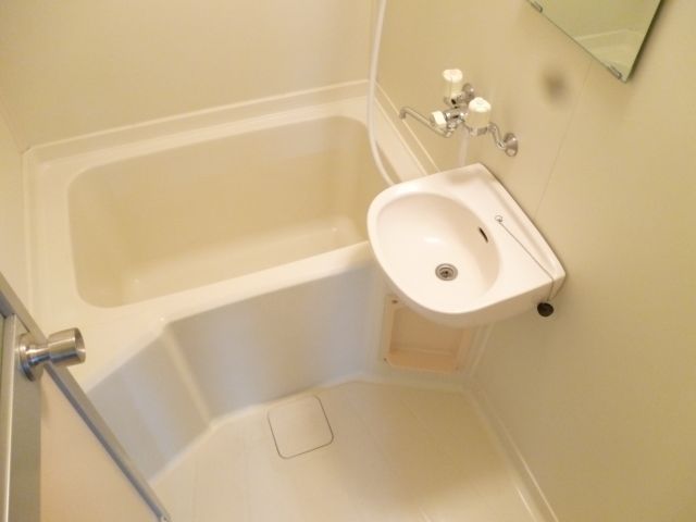 Bath. Bathroom with cleanliness