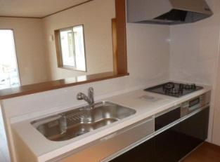 Kitchen. Glad counter kitchen to wife