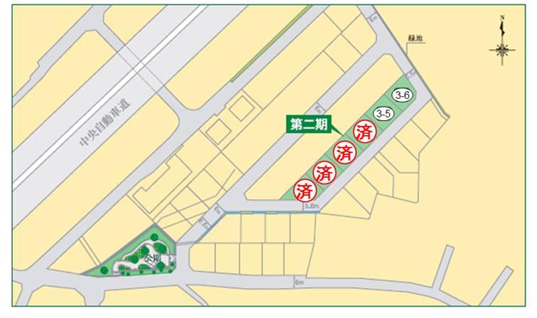 Compartment figure. Land price 15.5 million yen, Land area 122.33 sq m