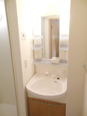 Washroom. Independent wash basin