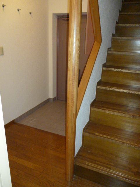 Entrance. Is the entrance on the stairs next to.