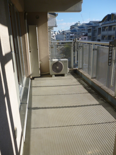 Balcony. Bright and spacious balcony.