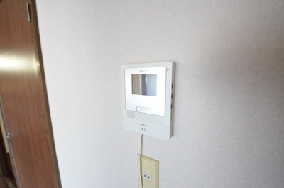 Security. In advance to check the sudden visitors at the monitor!