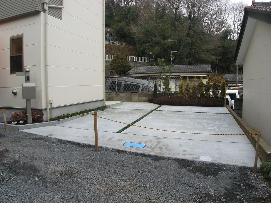 Parking lot. Local (January 2012) shooting