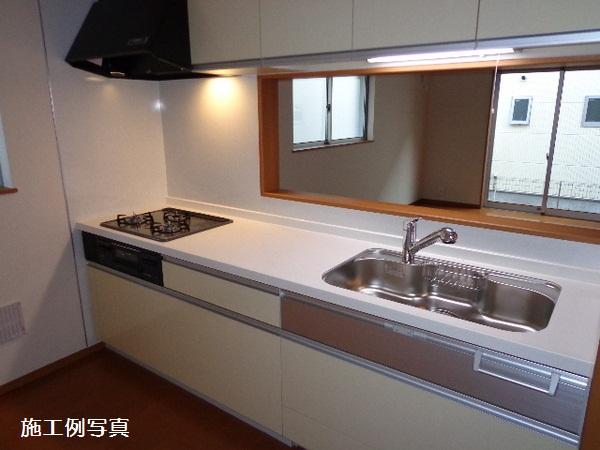 Same specifications photo (kitchen). Construction example photo
