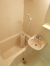 Bath. Bus toilet independent type