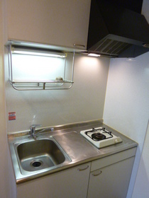 Kitchen. Gas stove Installed