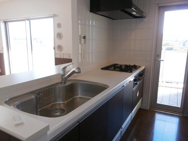 Kitchen. Kitchen with a face-to-face counter