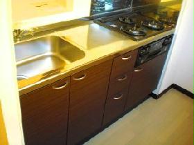 Bath. 3-neck grill stove