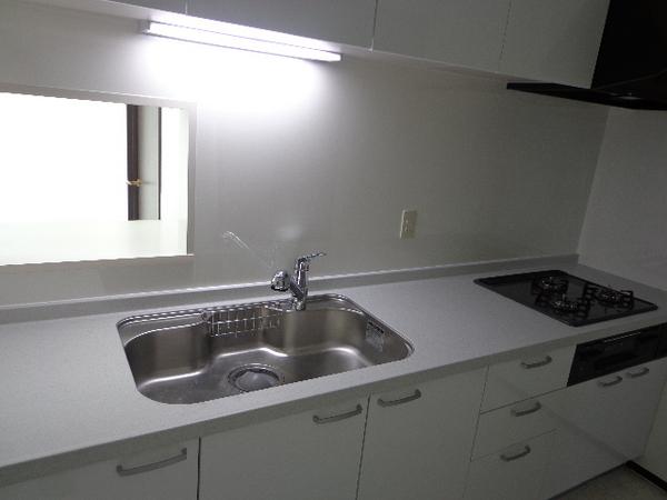 Kitchen. System kitchen of the new exchange