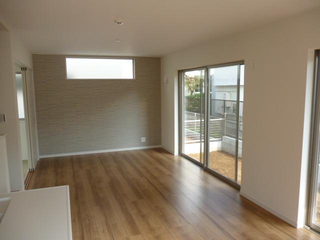 Living. 1 Building Beautiful flooring of wood grain